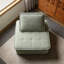 1 Seater Corduroy Sofa