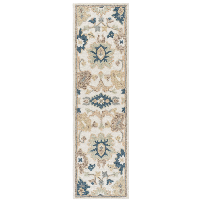 Ebony Hand Tufted Wool;Cotton Oriental Indoor Rug, 2'-3" X 8'-0" Runner