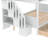 Kids Twin Over Full Bunk Bed with Drawers-2119065574
