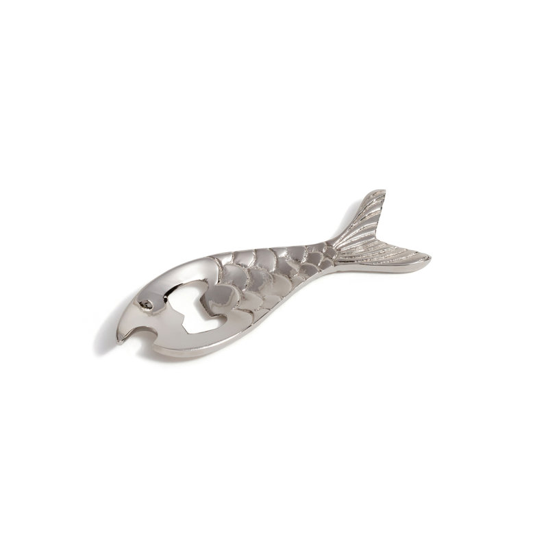 Fish Bottle Opener, Nickel
