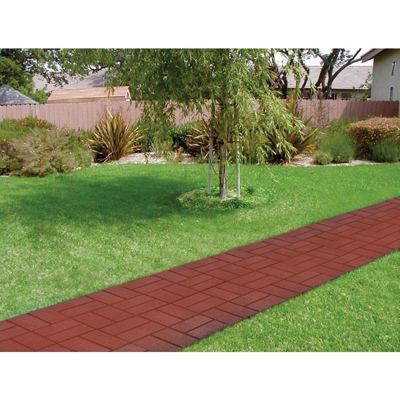 16'' x 16'' Paving Stone, Red Brick