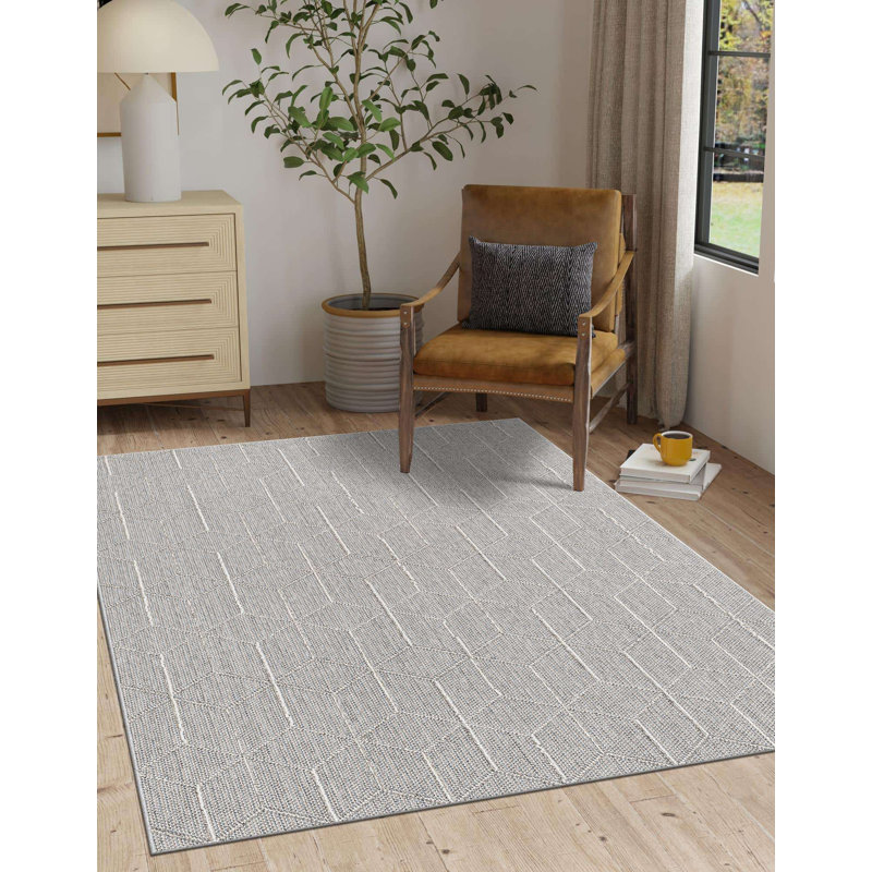 Indoor/Outdoor Trellis Area Rug, Rectangle 10' x 14'1"