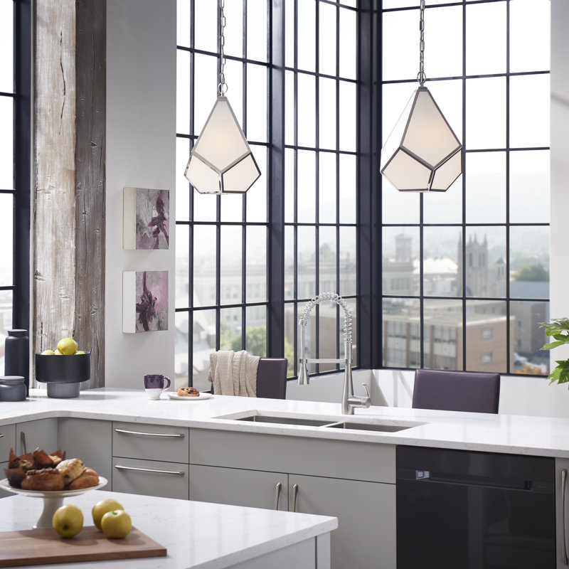 Pekoe 35'' L Double Bowl Stainless Steel Kitchen Sink