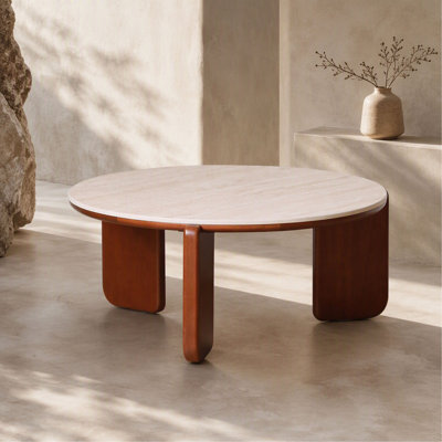 Table basse relevable en chêne massif, plateau en bois massif, dimensions 45 x 45 x 48 cm, idéale pour le télétravail. Montage facile. Étagère de rangement intégrée.