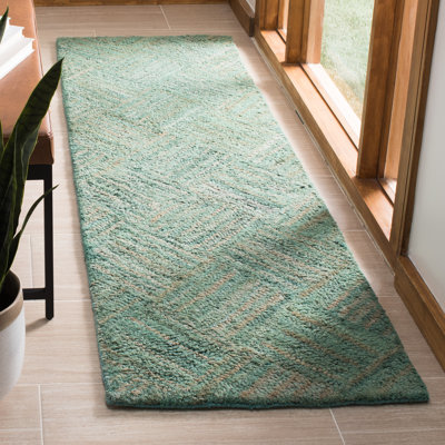 Millia Hand Tufted Performance Geometric Rug