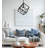 1-Light Double Finish Industrial Cube Pendant Light-131552865