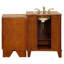 Ensemble de meuble-lavabo de salle de bain simple 49 po Tehama