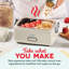 Boîte à lunch chauffée avec ustensiles Hot2go-118774900