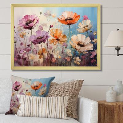 «Meadow Impressionistic Blooms» sur toile