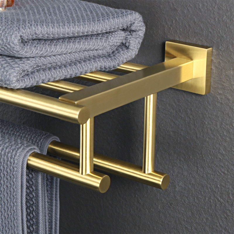 Castillon 40cm 1 Towel Bar, Gold