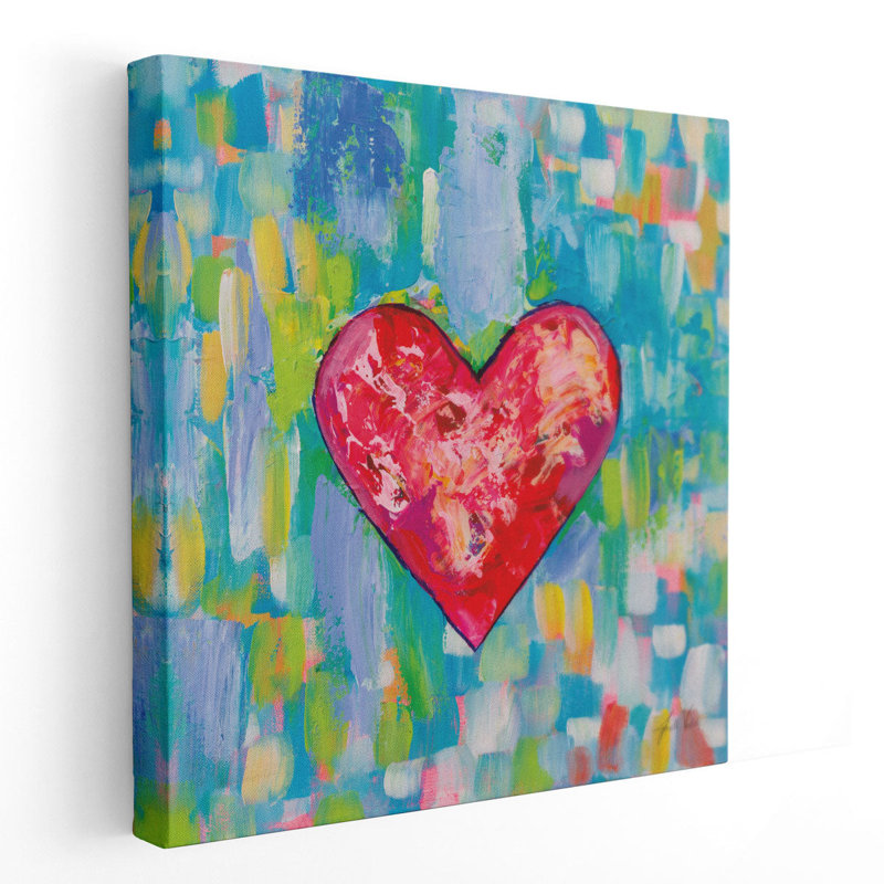 «True Love», reproduction d'art sur toile, H 40 po x l 40 po