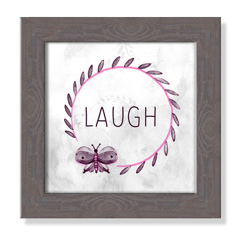 Adhésif décoratif 1 pi My Girl, Encadré plat à grain de bois gris, H 12 po x l 12 po x P 1,5 po