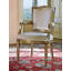 Solid Wood Arm Chair in Gray