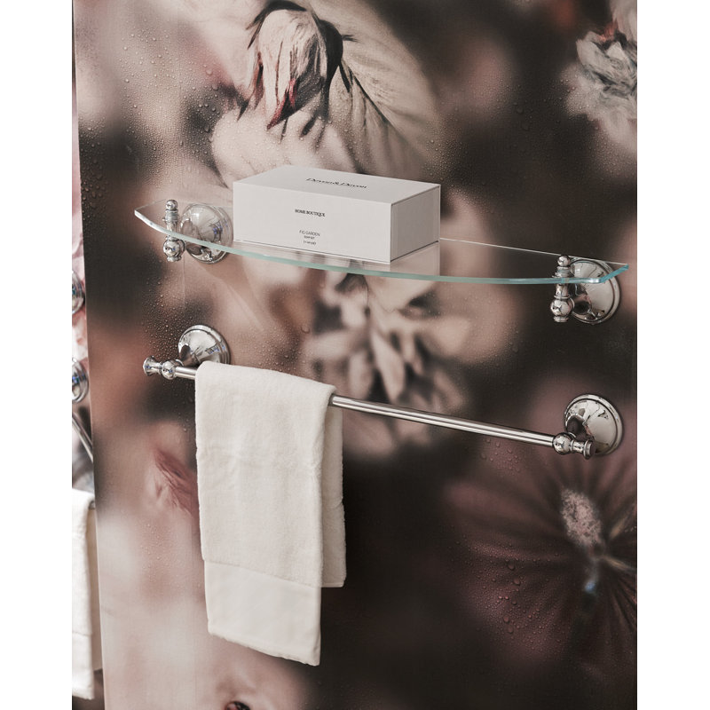 Kalos Wall Mounted Towel Bar, Chrome