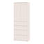 Alice Springs Tall Storage Cabinet with Push-to-Open Doors & 4 Drawers-127662744