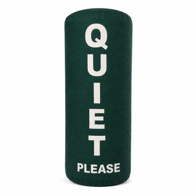 Quiet Please Golf Throw Pillow