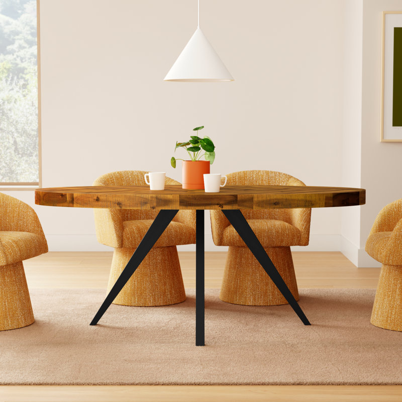 Carlo 72'' Dining Table, Brown