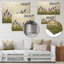 «Bluebell Forest II - Lily», décoration murale en métal, impression moderne sur métal-2038406489