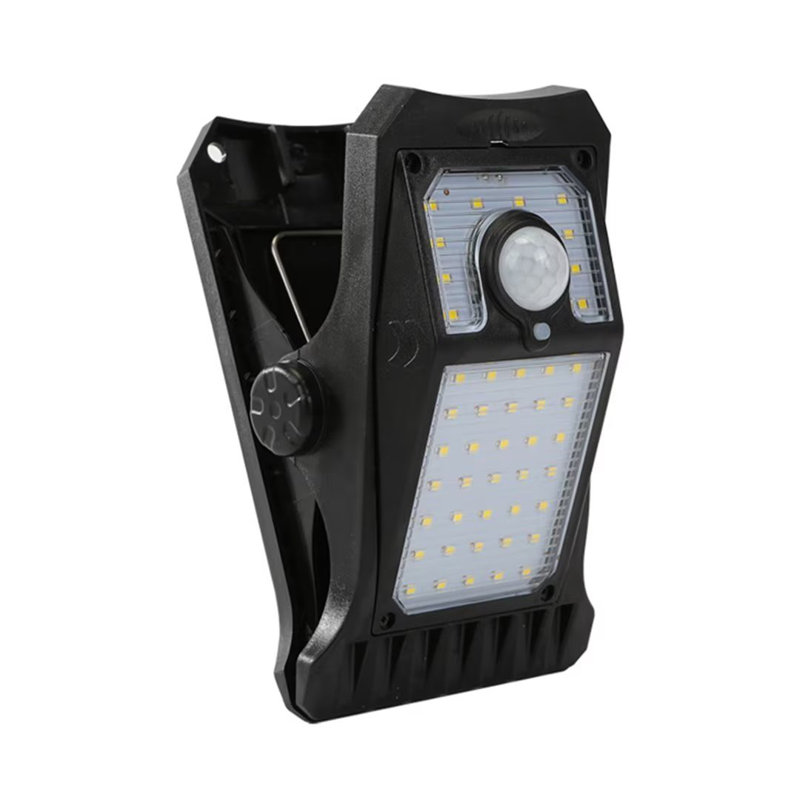 LED Solar Power Dusk to Dawn Outdoor Security Flood Light with Motion Sensor, Yellow