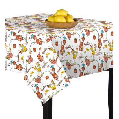 Schwan Geometric Square Tablecloth