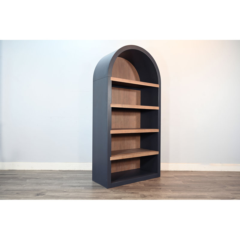 Fason Arched Wooden Bookcase, Cyber Space
