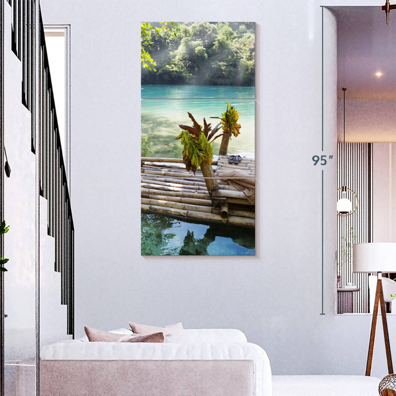 Blue Lagoon Bamboo Raft