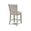 Counter Height Chairs (2pc) In Theme, Tan/beige Grey Upholstered Seat And Back, Footrest, Wood For Dining Area Of 2 Chairs, Upholstered, Strong Wooden Base Room-765221335-765221161