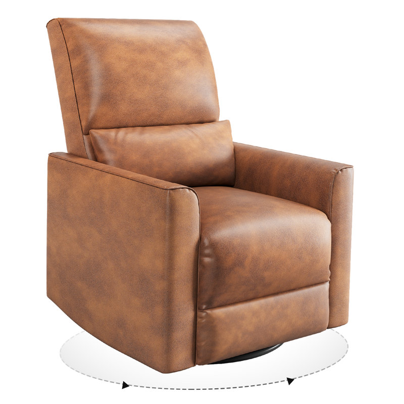 Faux Leather Rocking Chair