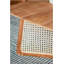 Table basse 27,6 x 27,6 x 13,8 po en teck