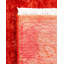 Tapis noué à la main Mazarine, unique en son genre - rouge