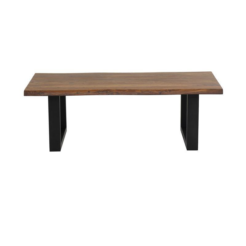 Minatare Solid Wood Top Single Coffee Table