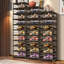 Armoire de rangement pour chaussures 16 paires-1064241715