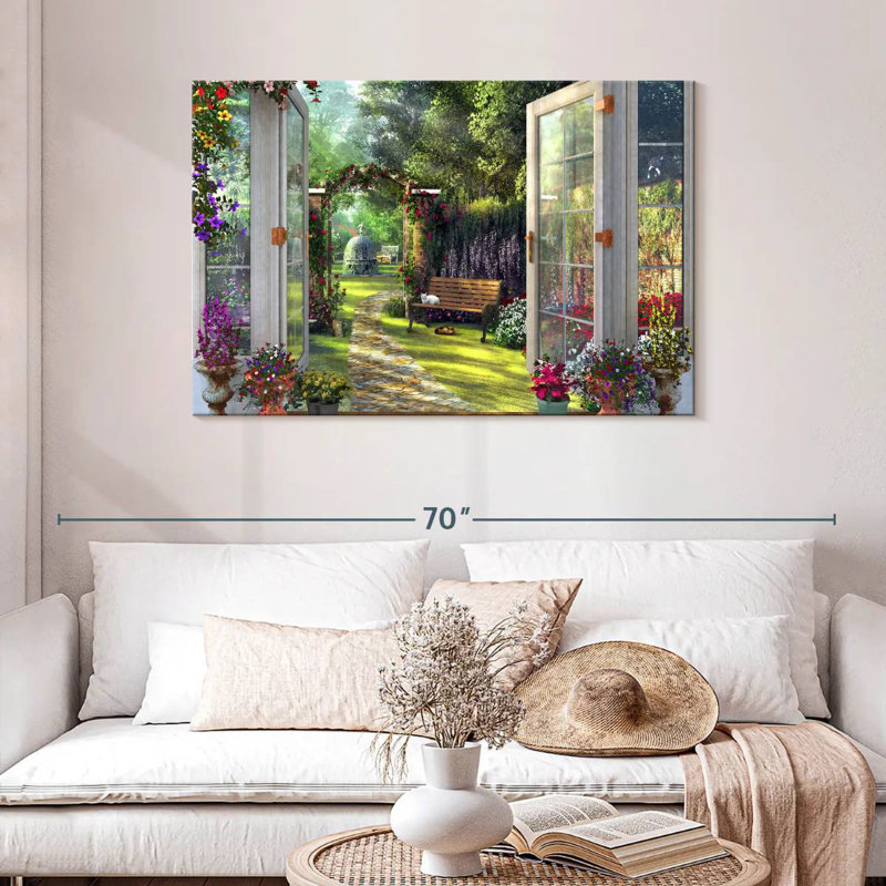 Senne Home Garden View, H 30 po x l 45 po
