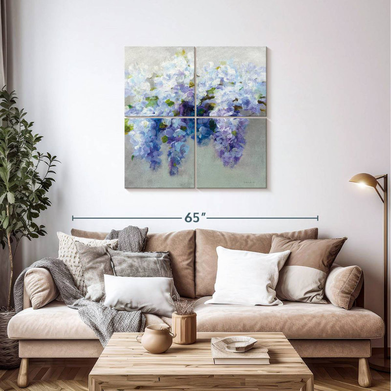 Harnek Wisteria délicat, H 38 po x l 38 po
