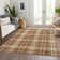 Premium Machine Washable Lyndhurst AMF993 Plaid Rug