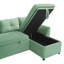 Upholstered U-Shaped Sectional Symmetrical-43259084