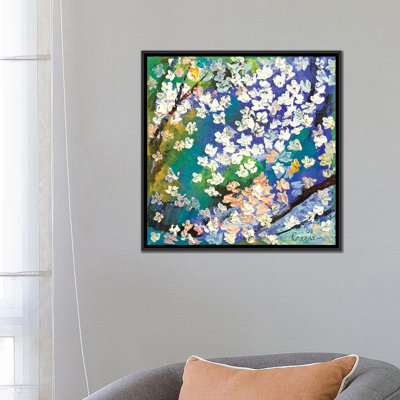« sakura », peinture à l’huile sur toile