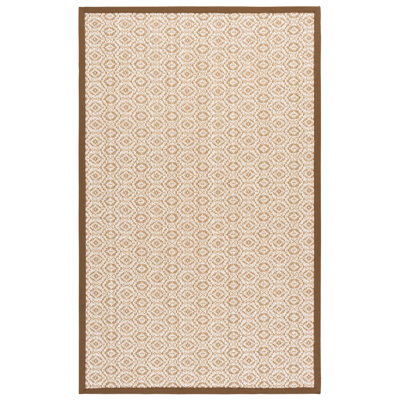 Natural Fiber 530 Jacquard Sisal Geometric Rug