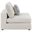 Chaise rembourrée sans accoudoirs avec coussins Duncan-602478060