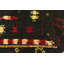 Tapis de zone en laine vert 4 pi x 4 pi 3 po one-of-kind-noué la main Earley