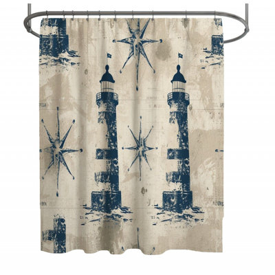 Lighthouses Shower Curtain