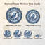 Panneau de vitrail Blue Bird, 7,8 H-1177208780