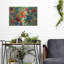 Winston Porter «Summer Floral V» par Silvia Vassileva, art mural en métal-35295482