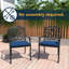 Fauteuil de patio empilable avec coussin Liesl-943436994