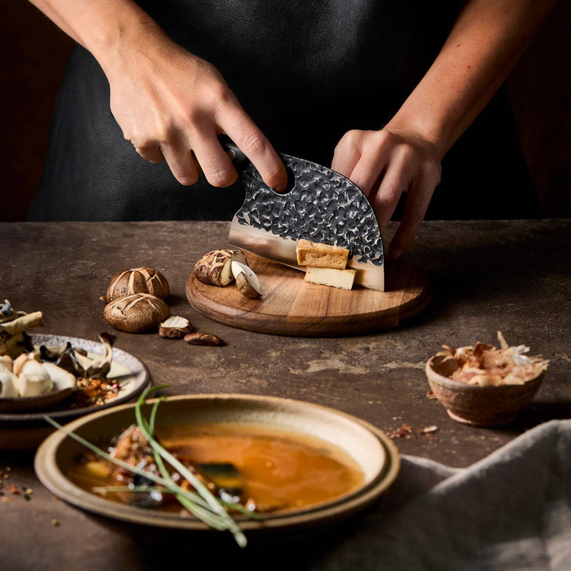 Cuisine::pro® KUROI KIBA 5" Try Me Moon Knife