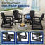 Fauteuil oscillant en PEHD Adirondack-832047080-832047073