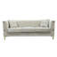 Canapé 3 places avec 2 coussins (beige)-217795608