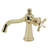 Kingston Brass Fuller Single-Handle 1-Hole Deck Mount Bathroom Faucet with Push Pop-Up-66069169-69976279