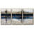 City Blue - Multi Piece Framed Canvas-676739939-676739943