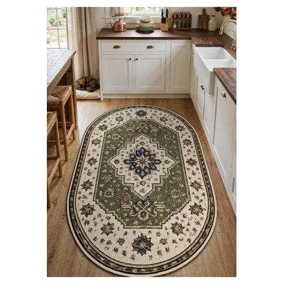 Tapis tissé à motif nautique Mosso
